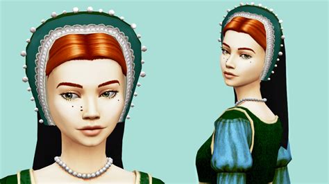 sims 4 tudor cas|Teanmoon's French Hood .